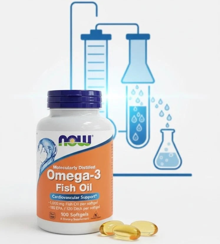 NOW Foods - Omega-3 Fish Oil (Original)