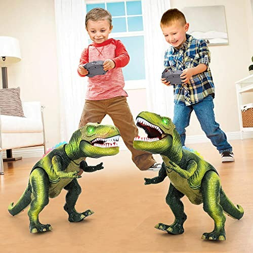 Remote-Control Dilophosaurus Dinosaur Toy Ⓢ