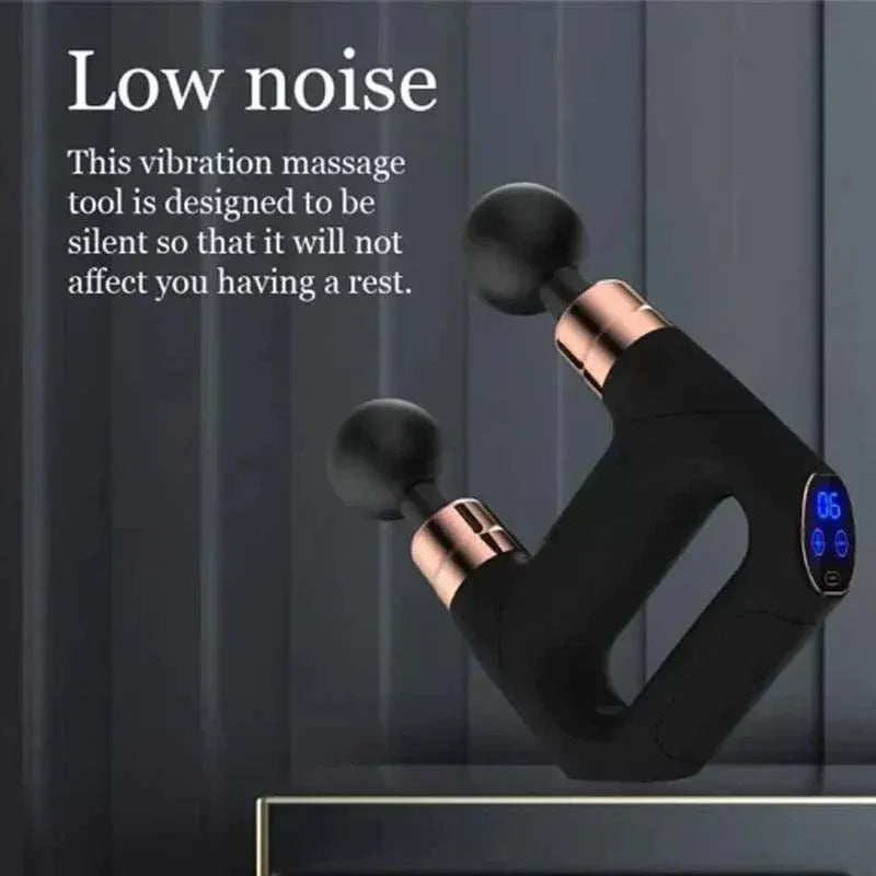 4 Heads Rechargeable Massage Gun Ⓢ