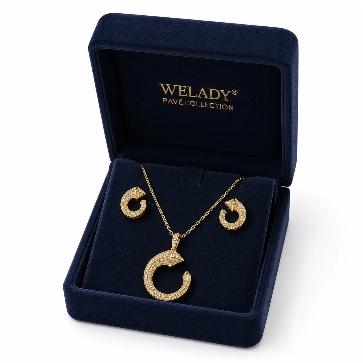 Welady Pavé Jewelry Set