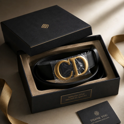 Dior CD Leather Belt