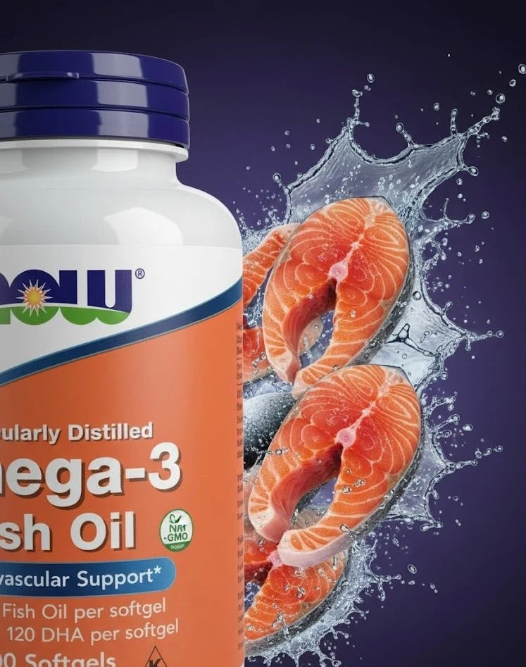 NOW Foods - Omega-3 Fish Oil (Original)