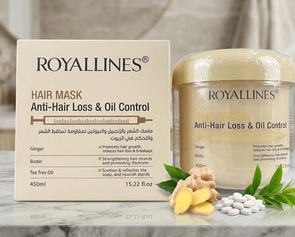 Royallines Hair Mask - Anti-Hair Loss & Oil Control