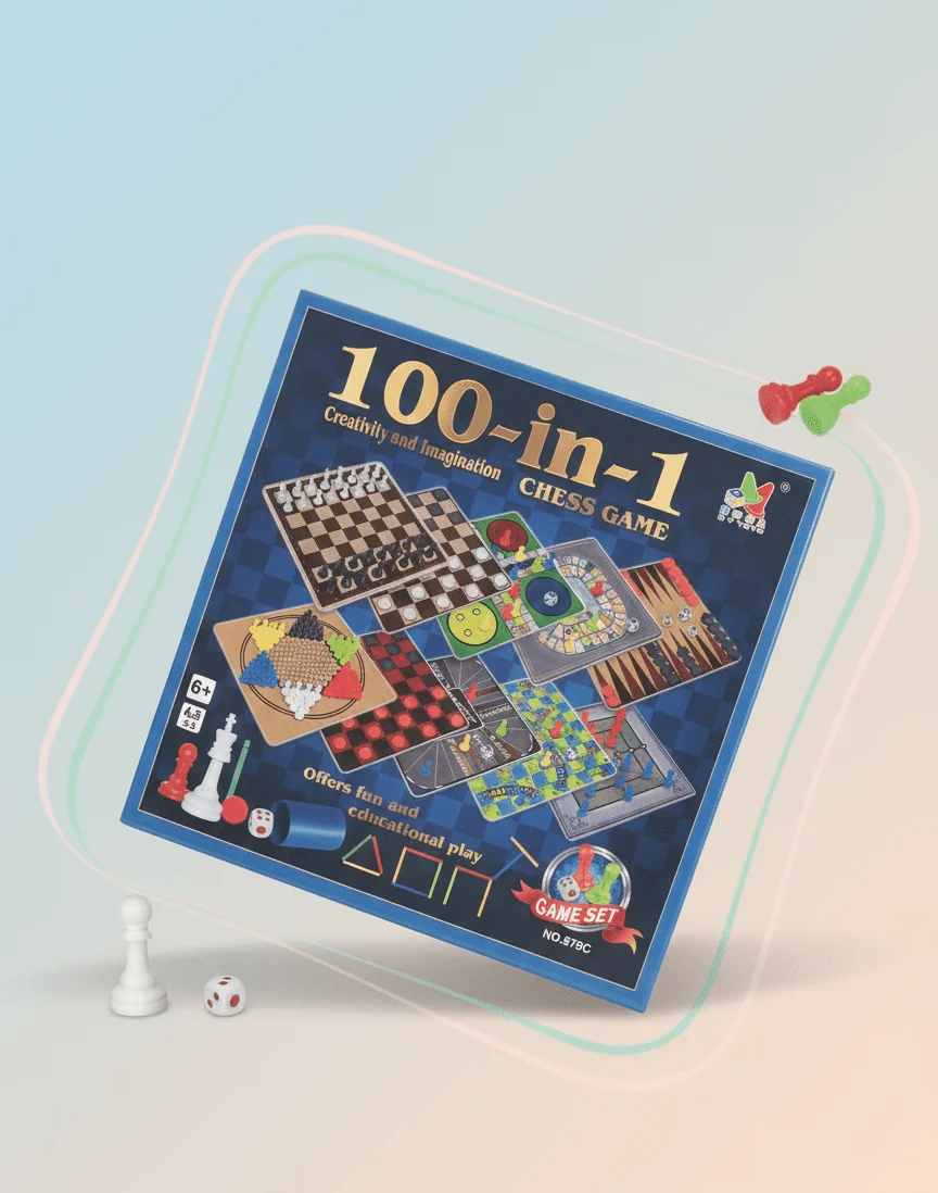 100-in-1 Chess Game Set