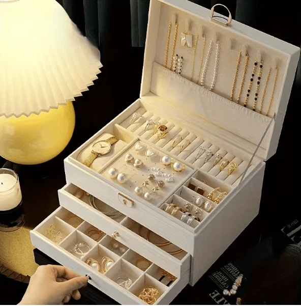 3 Layer Jewelry Storage Box Ⓢ