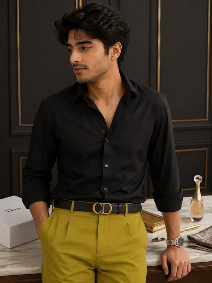 Dior CD Leather Belt