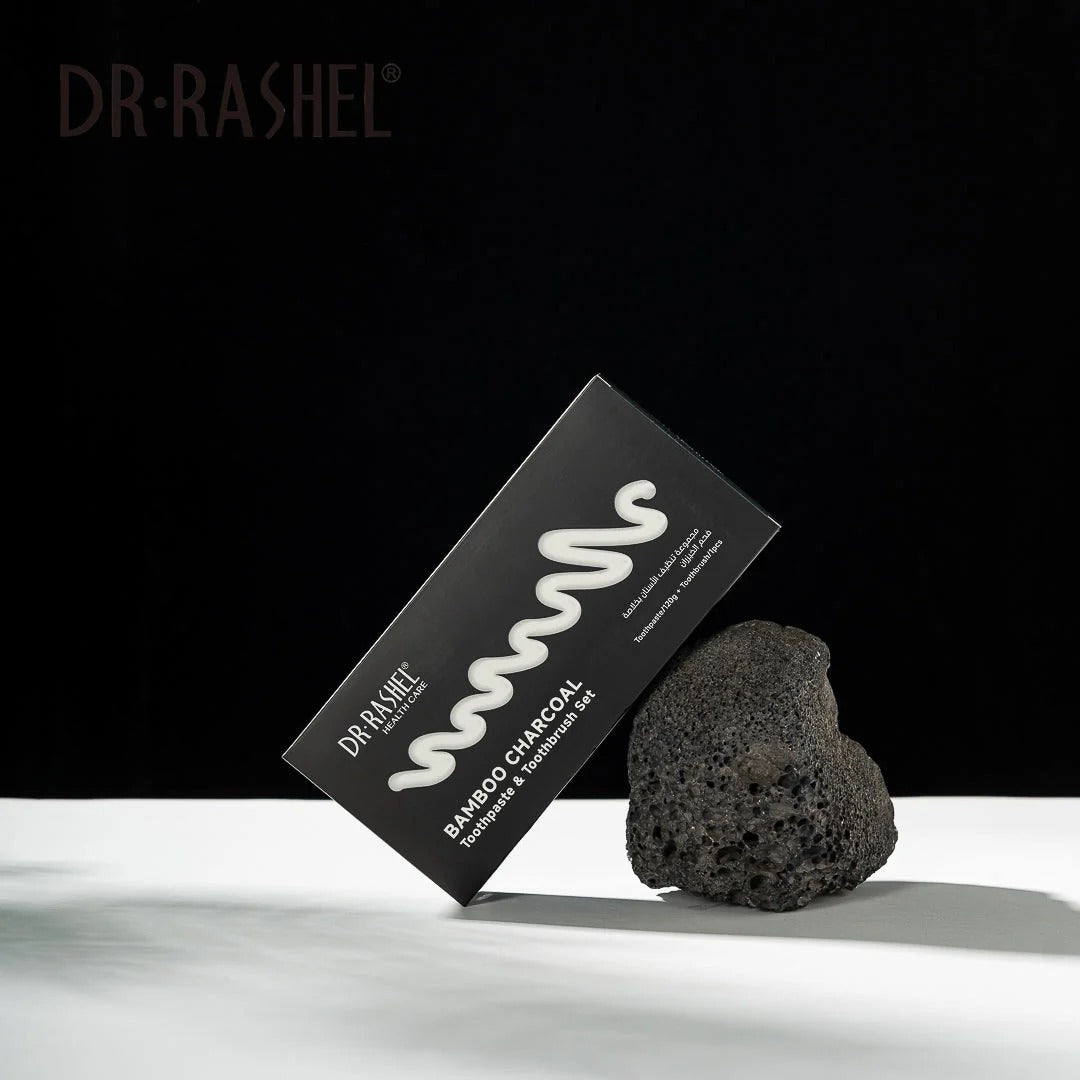 DR. RASHEL HEALTH CARE Bamboo Charcoal Toothpaste & Toothbrush