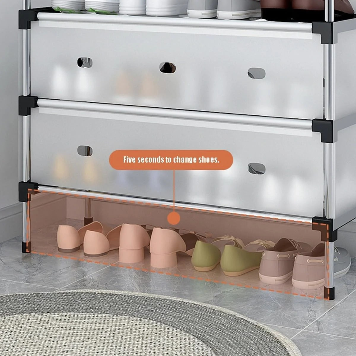 Multi-Tier Shoe Organizer Ⓢ