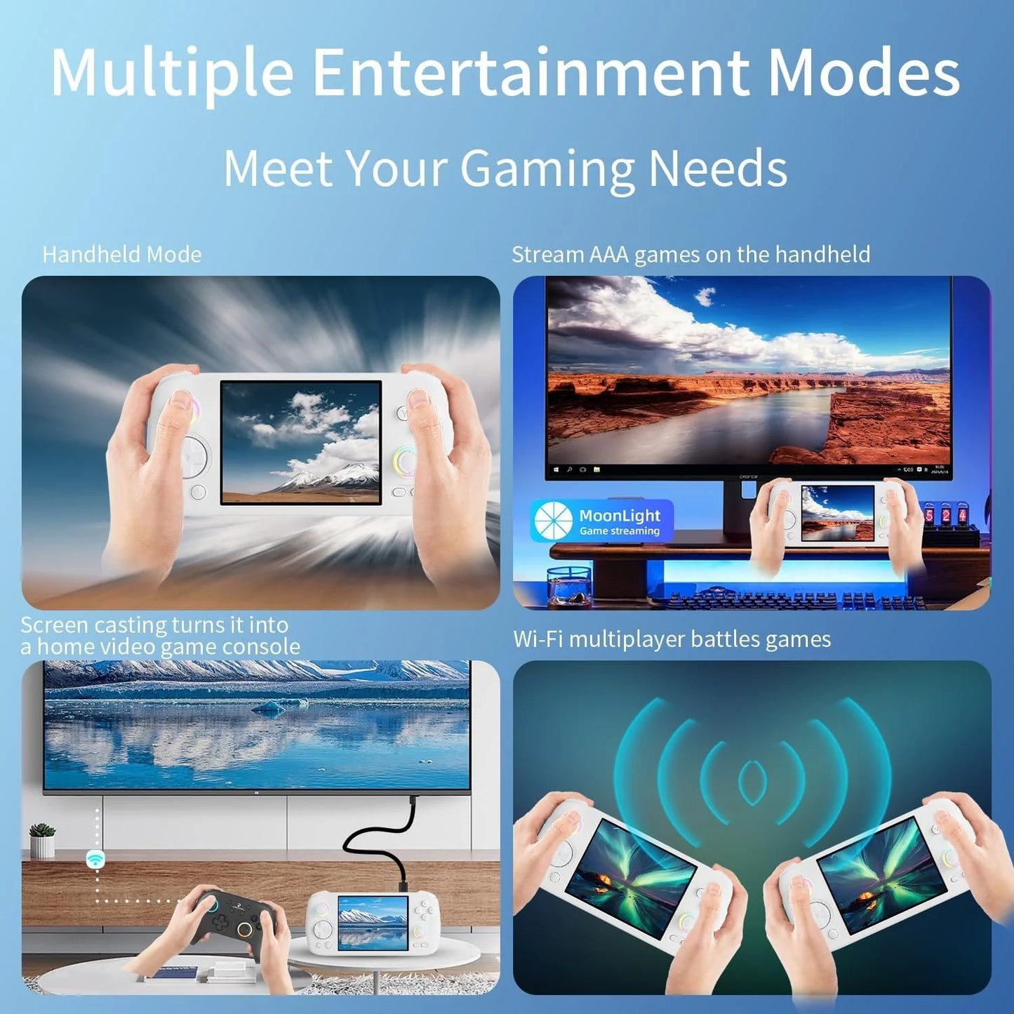 HEPU - Retro Handheld Gaming Console ©