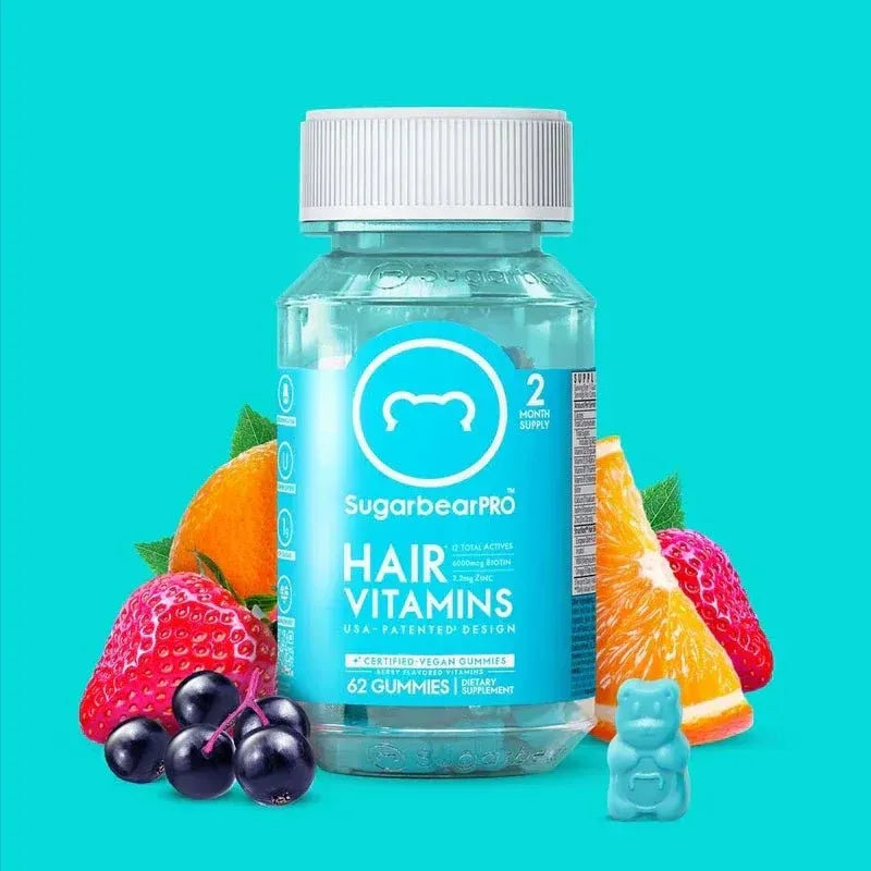 SugarBear - PRO Hair Vitamins Certified Vegan Gummies ©