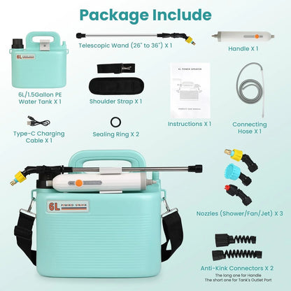Electric Garden Sprayer 6L Ⓢ
