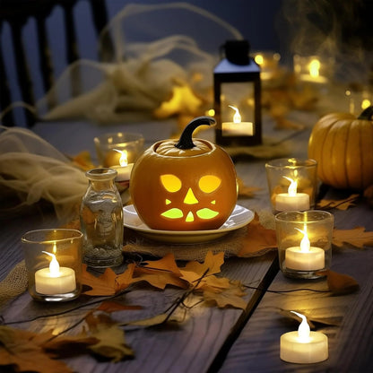 Gold LED Tea Lights