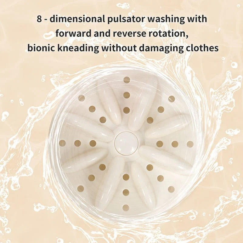 Double-Bucket Mini Washing Machine Ⓢ