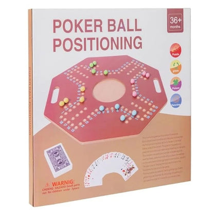 Poker Ball Positioning Board Game Ⓢ