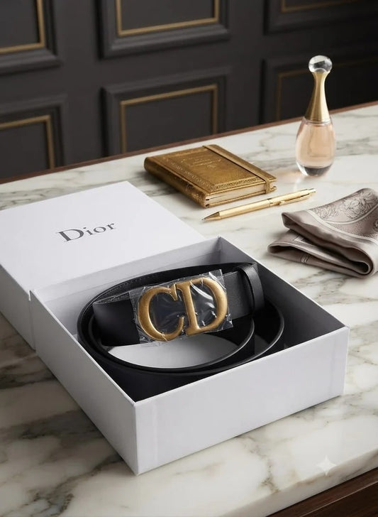 Dior CD Leather Belt
