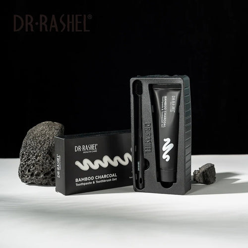 DR. RASHEL HEALTH CARE Bamboo Charcoal Toothpaste & Toothbrush