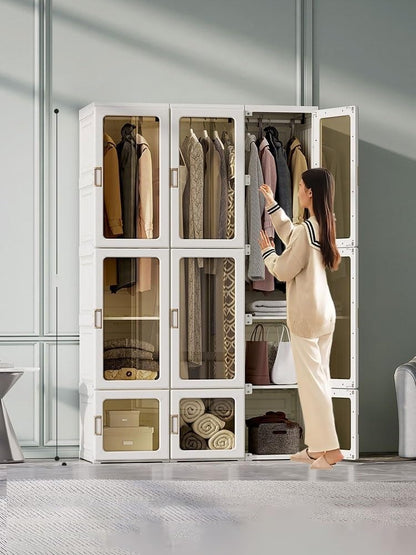 Foldable Modular Portable Wardrobe Ⓢ