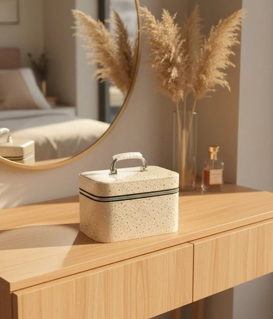Makeup Organizer Bag with Handle Ⓢ