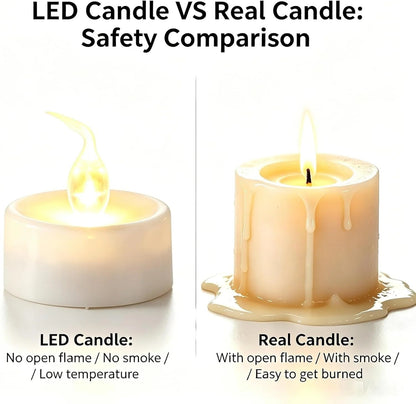 Gold LED Tea Lights