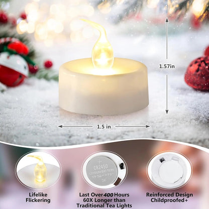 Gold LED Tea Lights