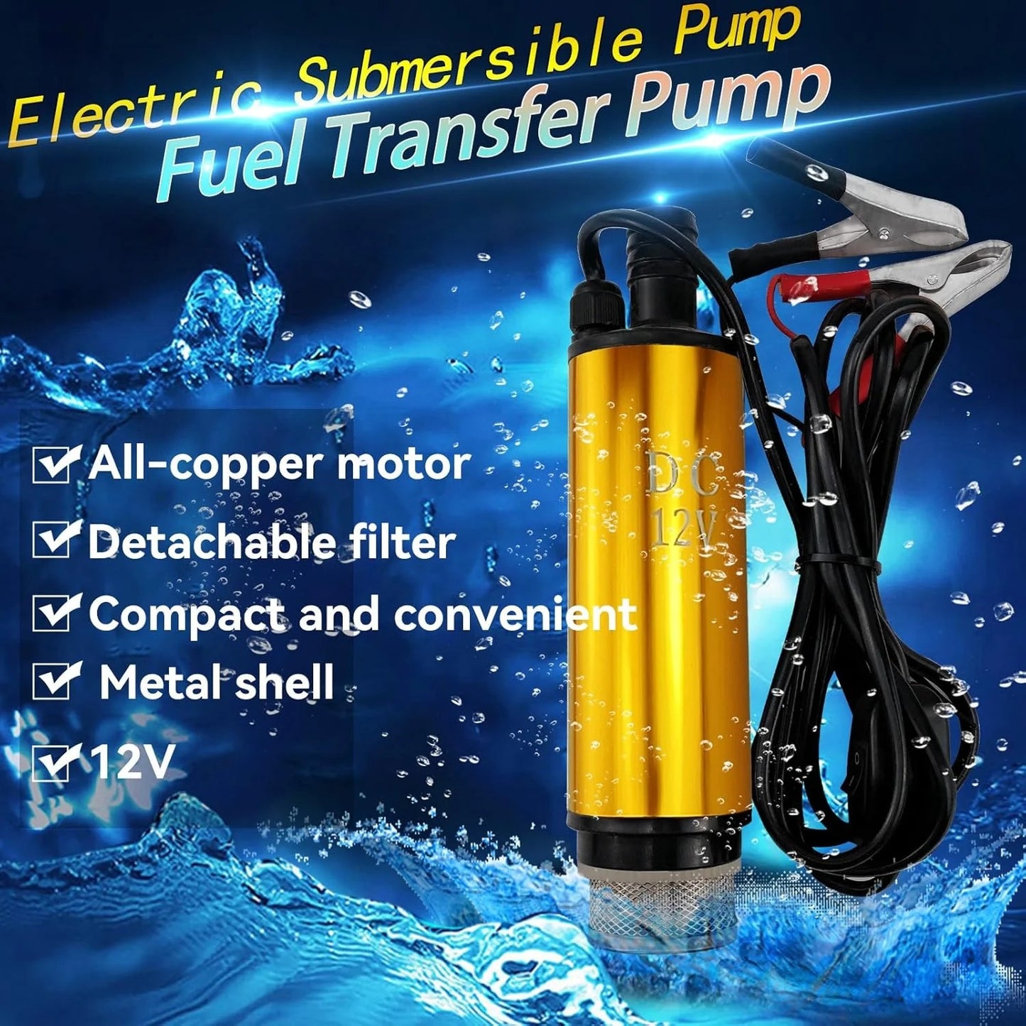 Portable Fuel Transfer Pump