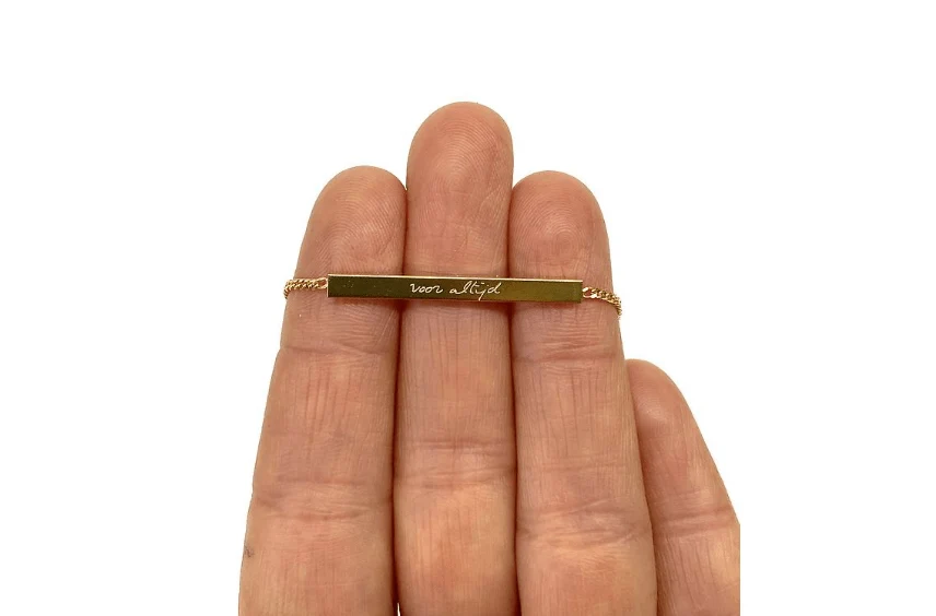 Custom Bar Bracelet