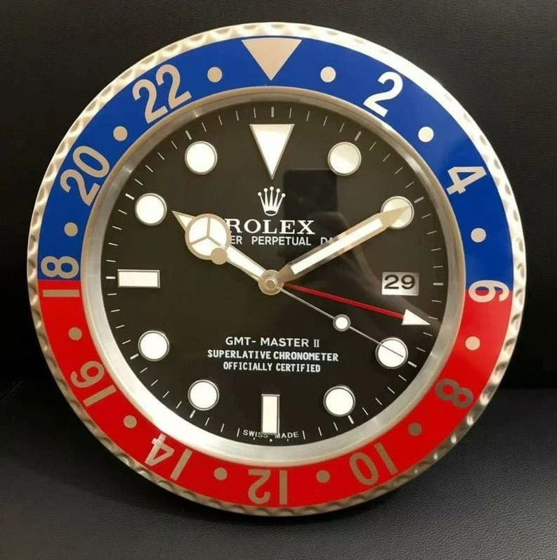 Rolex-Inspired GMT Wall Clock ©