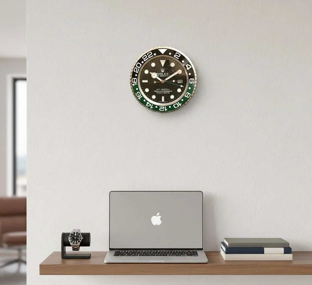 Rolex-Inspired GMT Wall Clock ©