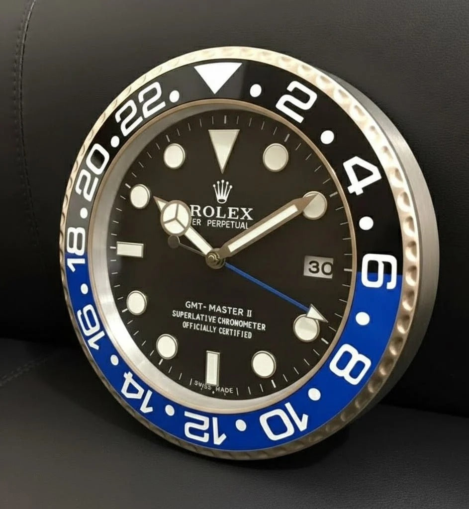Rolex-Inspired GMT Wall Clock ©