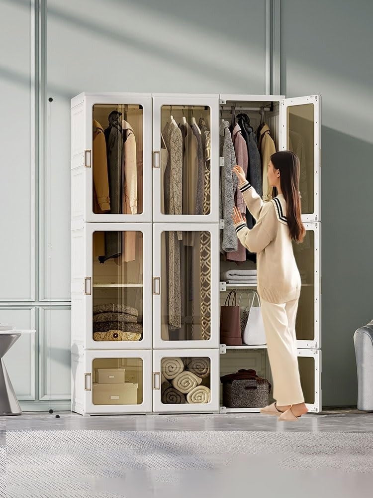 Foldable Modular Portable Wardrobe Ⓢ