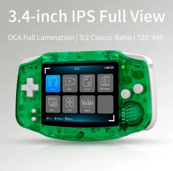 HEPU - Portable Retro Handheld Game Console ©