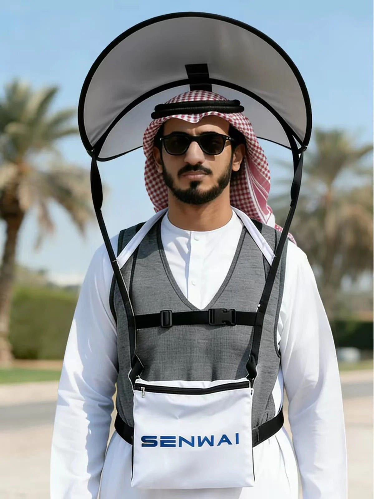 Wearable Sun Shade Hat