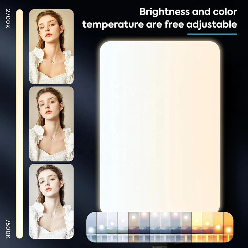 LED Panel Light Kit with Tripod Stand Ⓢ