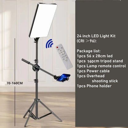 LED Panel Light Kit with Tripod Stand Ⓢ