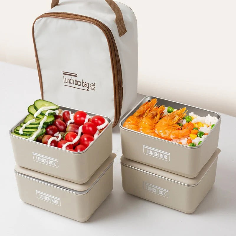 Lunch Box Set with Insulated Carry Bag Ⓢ