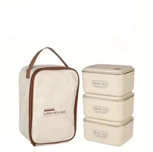 Lunch Box Set with Insulated Carry Bag Ⓢ